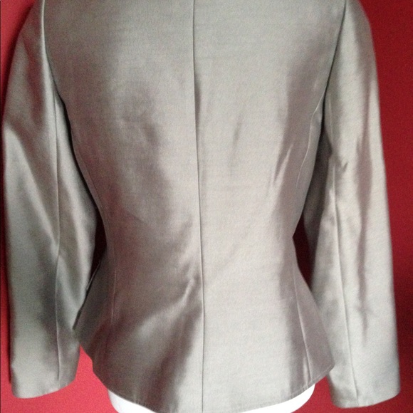 Teri Jon by Ricky Freeman Silk Top - Picture 3 of 4